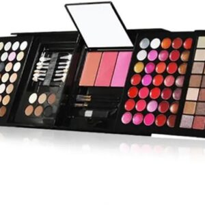 FMURY 177 Color Eye Shadow Palette Cosmetics Set Lip Gloss Concealer Primary Cosmetics