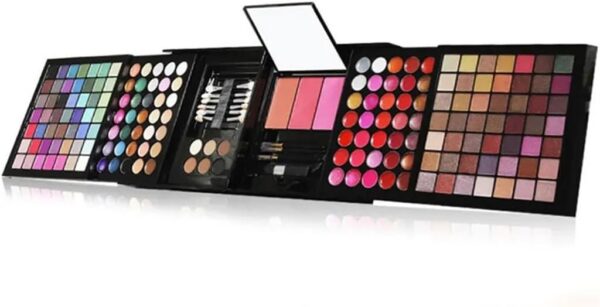 FMURY 177 Color Eye Shadow Palette Cosmetics Set Lip Gloss Concealer Primary Cosmetics