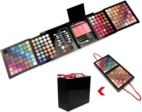 FMURY 177 Color Eye Shadow Palette Cosmetics Set Lip Gloss Concealer Primary Cosmetics - Image 6