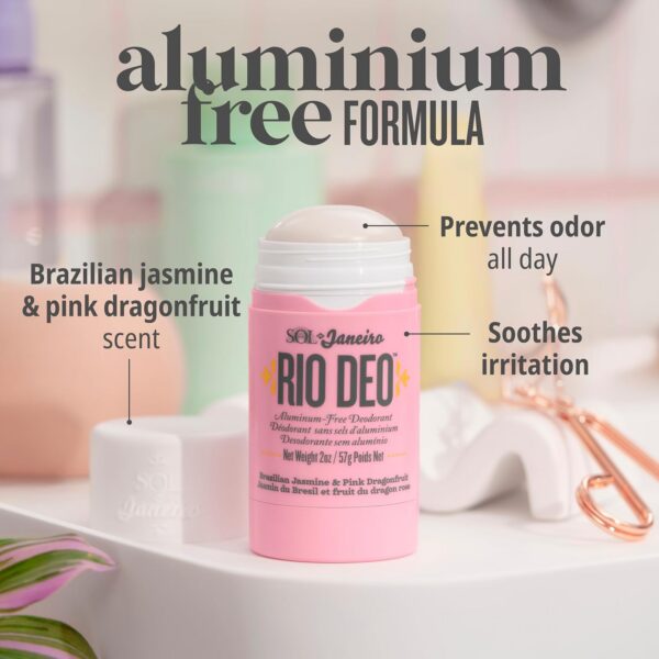 Sol de Janeiro Rio Deo Refillable Aluminum Free Deodorant | Scent:Cheirosa '68 - Image 2