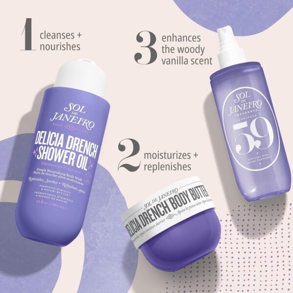 Delicia Drench Shower Oil - Image 4