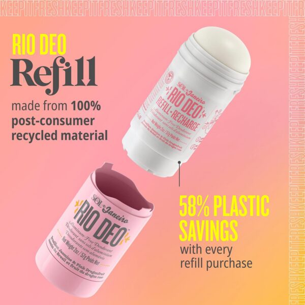 Sol de Janeiro Rio Deo Refillable Aluminum Free Deodorant | Scent:Cheirosa '68 - Image 5